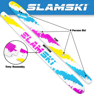 GoPong Slamski with 50 Plastic Shot Glasses - Retro