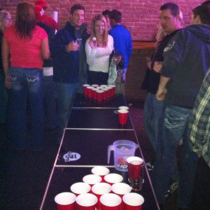 GoPong 8' Portable Folding Beer Pong Table