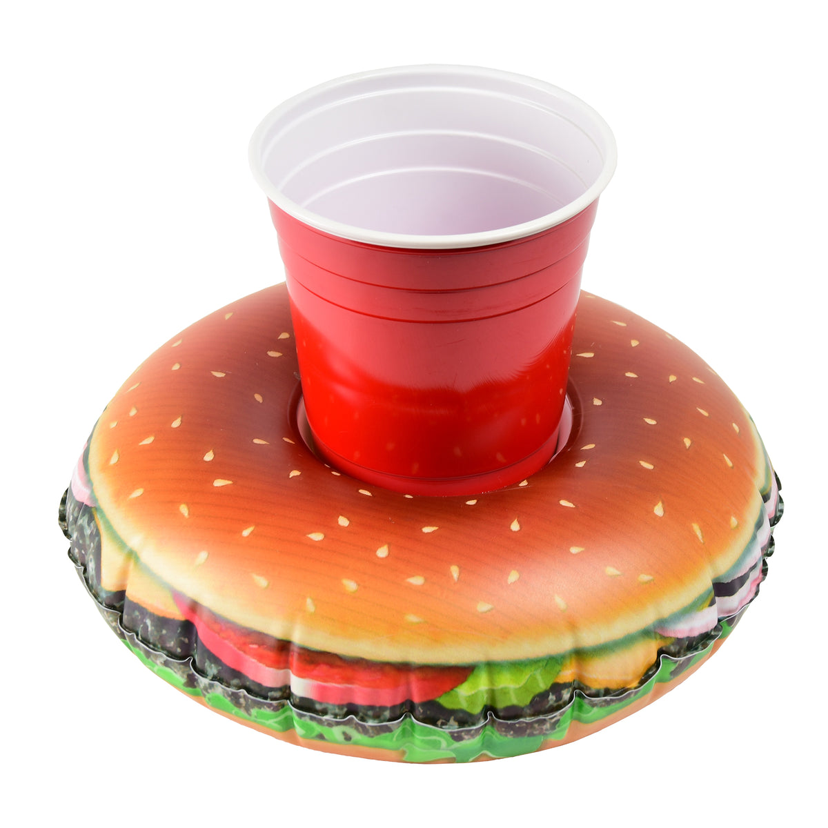 GoFloats Inflatable Drink Holders 3-Pack - Cheeseburger – GoPong