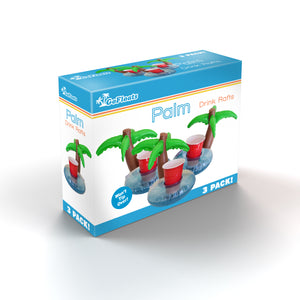 a box of play doughs with a beach scene