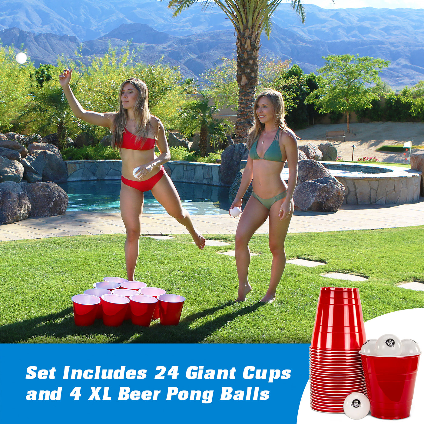 GoPong 6oz Red Party Cups - 160-Pack