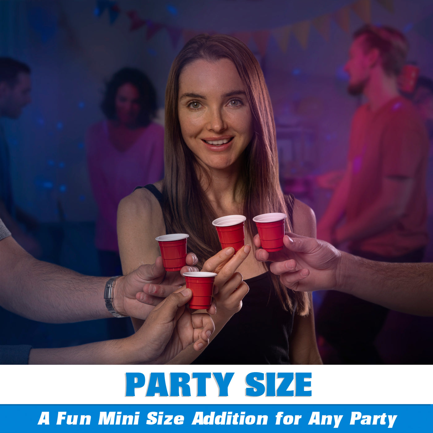 GoBig 36oz Giant Red Party Cups - 50-Pack – GoPong