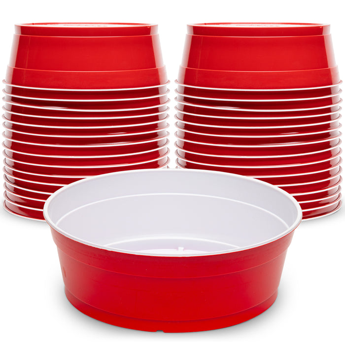 GoBig Red 60oz Party Cup Bowls - 30-pack