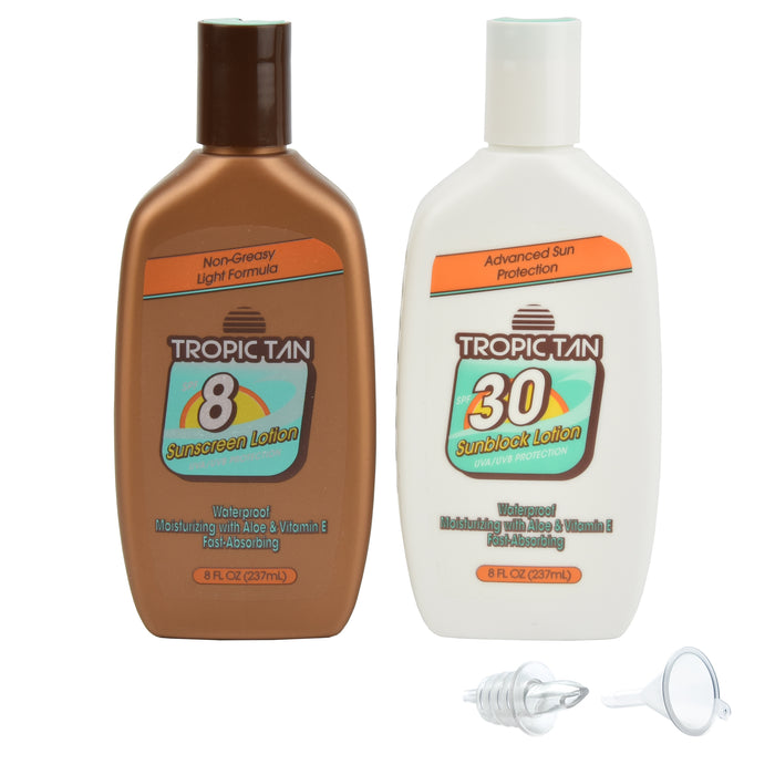 GoPong Sunscreen Flask - 2-Pack - Tropic Tan