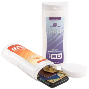 GoPong Sunscreen Diversion Safe Bottles - 2-Pack