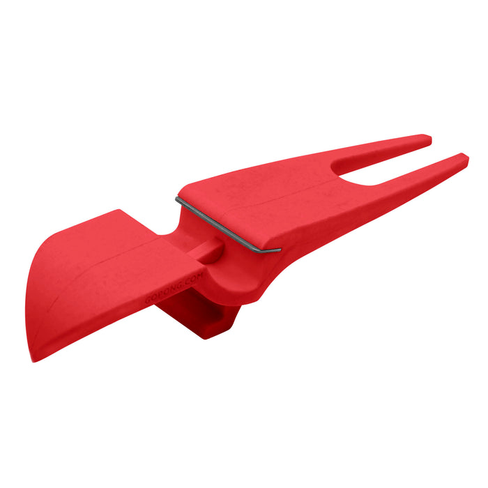GoSports Ultimate Beer Shotgun Opener and Golf Divot Tool- 6-Pack - Red