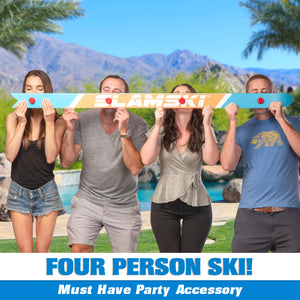 a skiboard with the words slski and the words slski