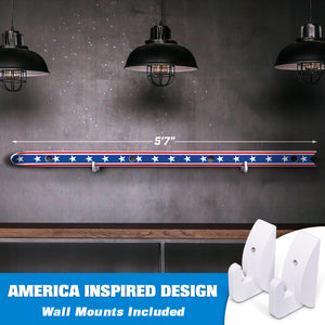 GoPong Slamski with 5 Plastic Shot Glasses - American Flag