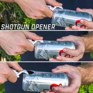 GoPong Ultimate Beer Shotgun Tool- 1-Pack - White