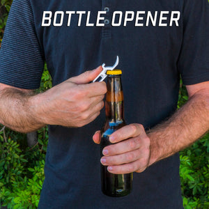 white bottle opener